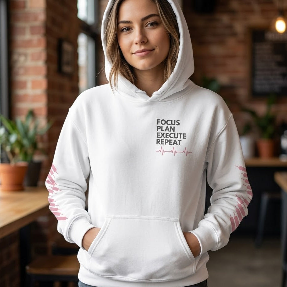 Motivational hoodie
