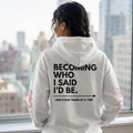 Motivational hoodie